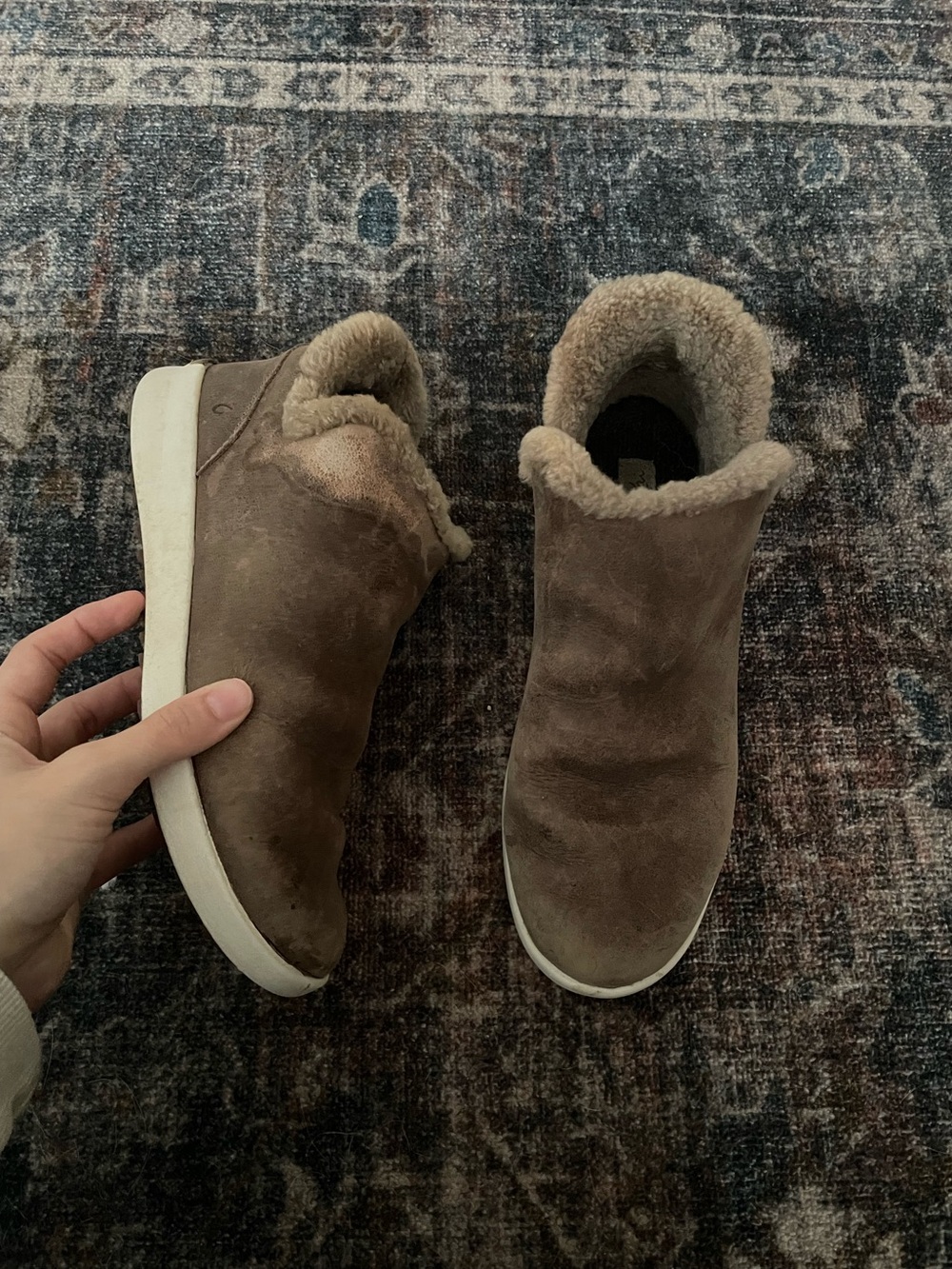 💕OluKai Mālua Hulu Women's Boot slipper💕